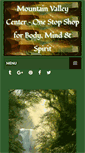 Mobile Screenshot of mountainvalleycenter.com